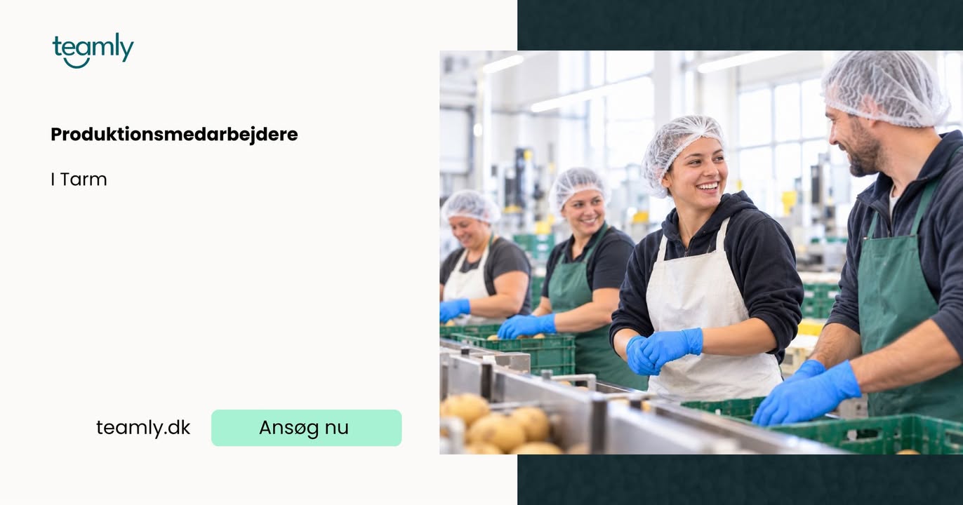 We are looking for employees for potato sorting